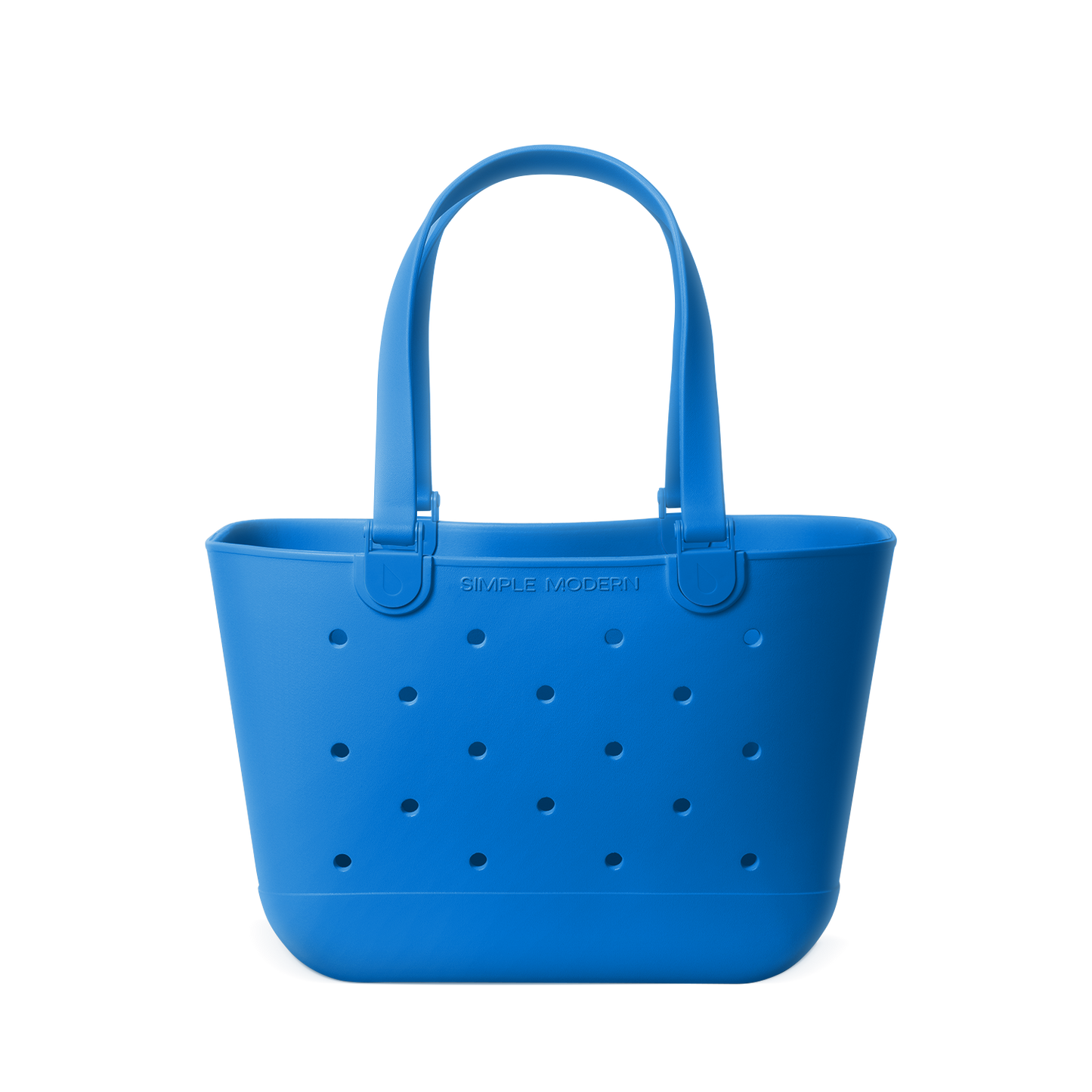 Vibrant blue and white product image with royal blue tones and clean white background providing high contrast for visibility.