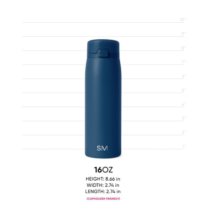 Deep navy blue product on light gray background